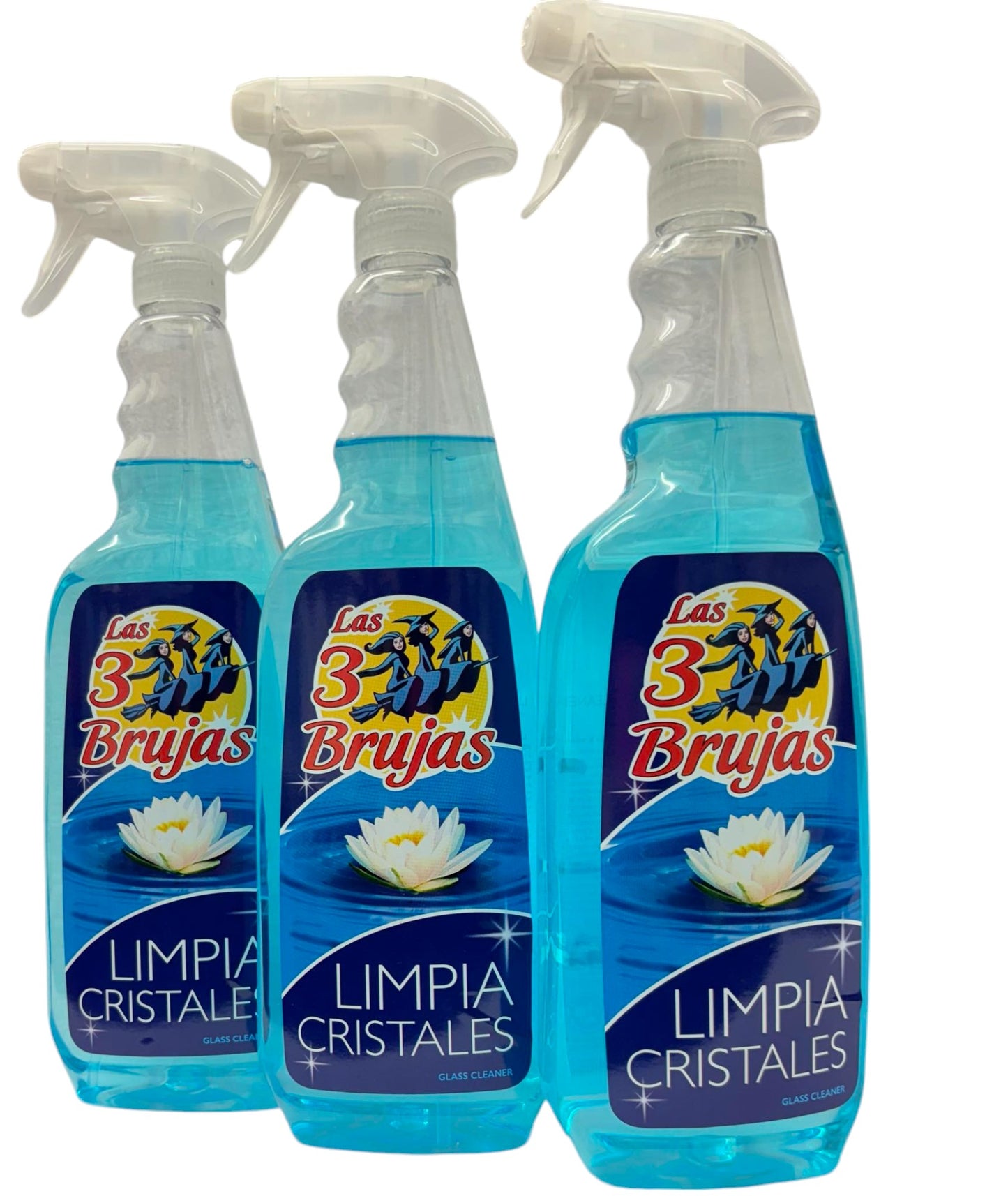 x3 3 Witches / Brujas Glass Cleaner 750ml