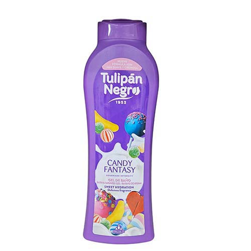 Tulipan Negro Bath And Shower Gel 650ml Candy Fantasy