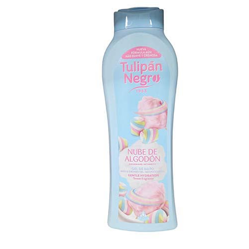 Tulipan Negro Bath And Shower Gel 650ml Marshmallow And Candyfloss