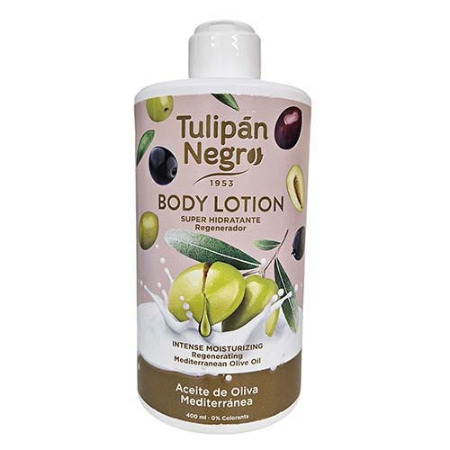 Tulipan Negro Body Cream 400ml Mediterranean Olive Oil