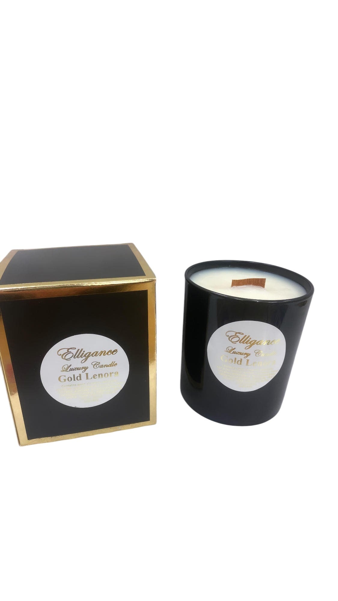 Elligance Blue Lenora Scented Candle /Extra Strong Scent