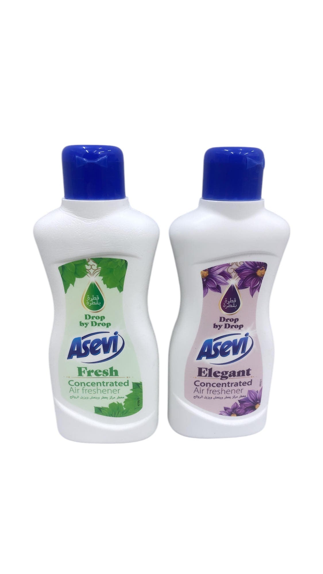 X2 Asevi Toilet Drops "Fresh" and "Elegant" Scent