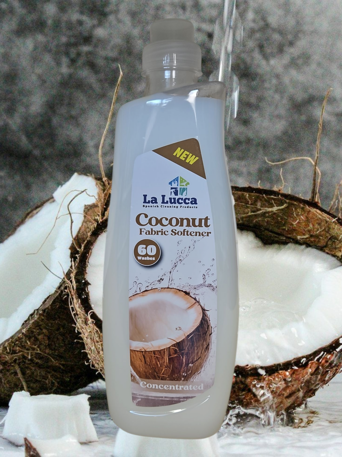 La Lucca Fabric Softener - Coconut 60 Washes