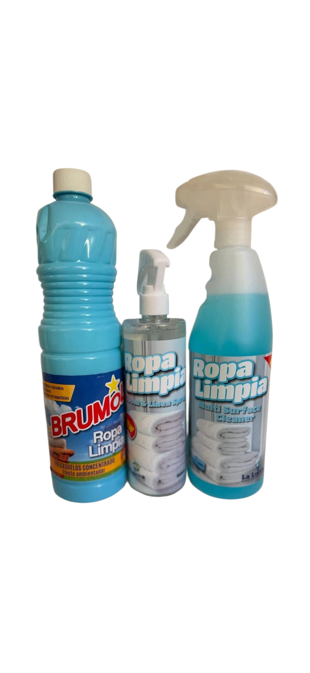 The Ropa Limpia Triple Floor, Multi And Room Spray Bundle