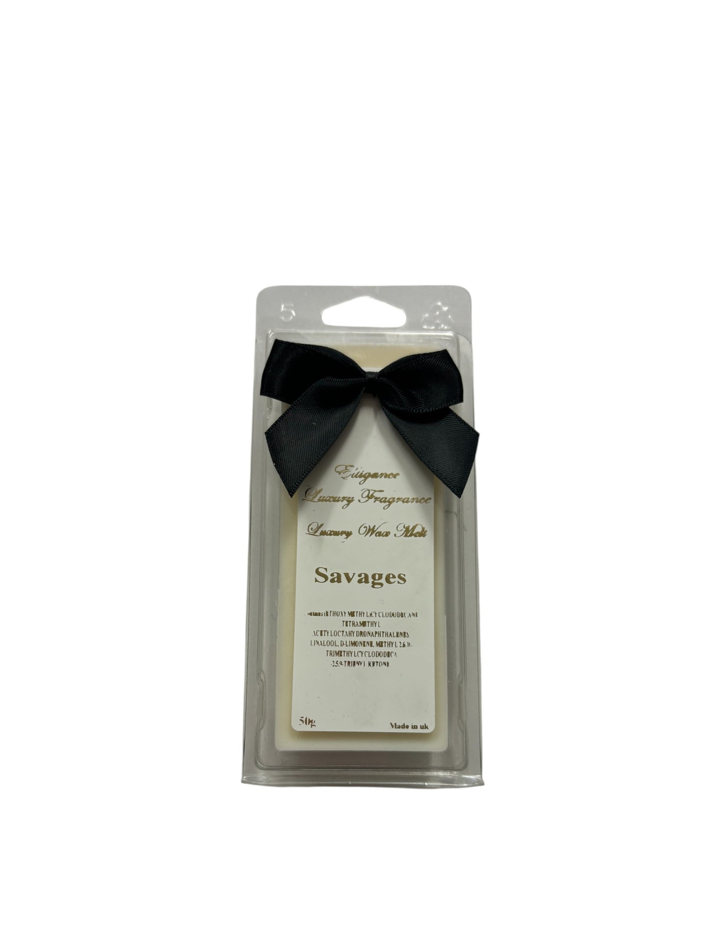Savages Elligance Wax Melt Snap Bar