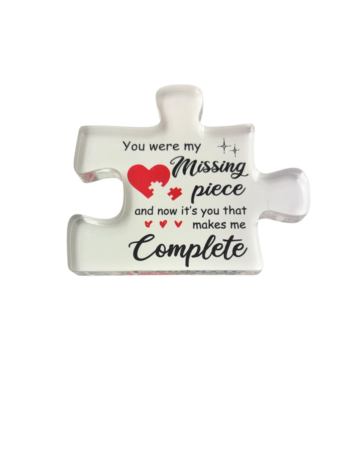 You Were My Missing Piece Jigsaw Piece