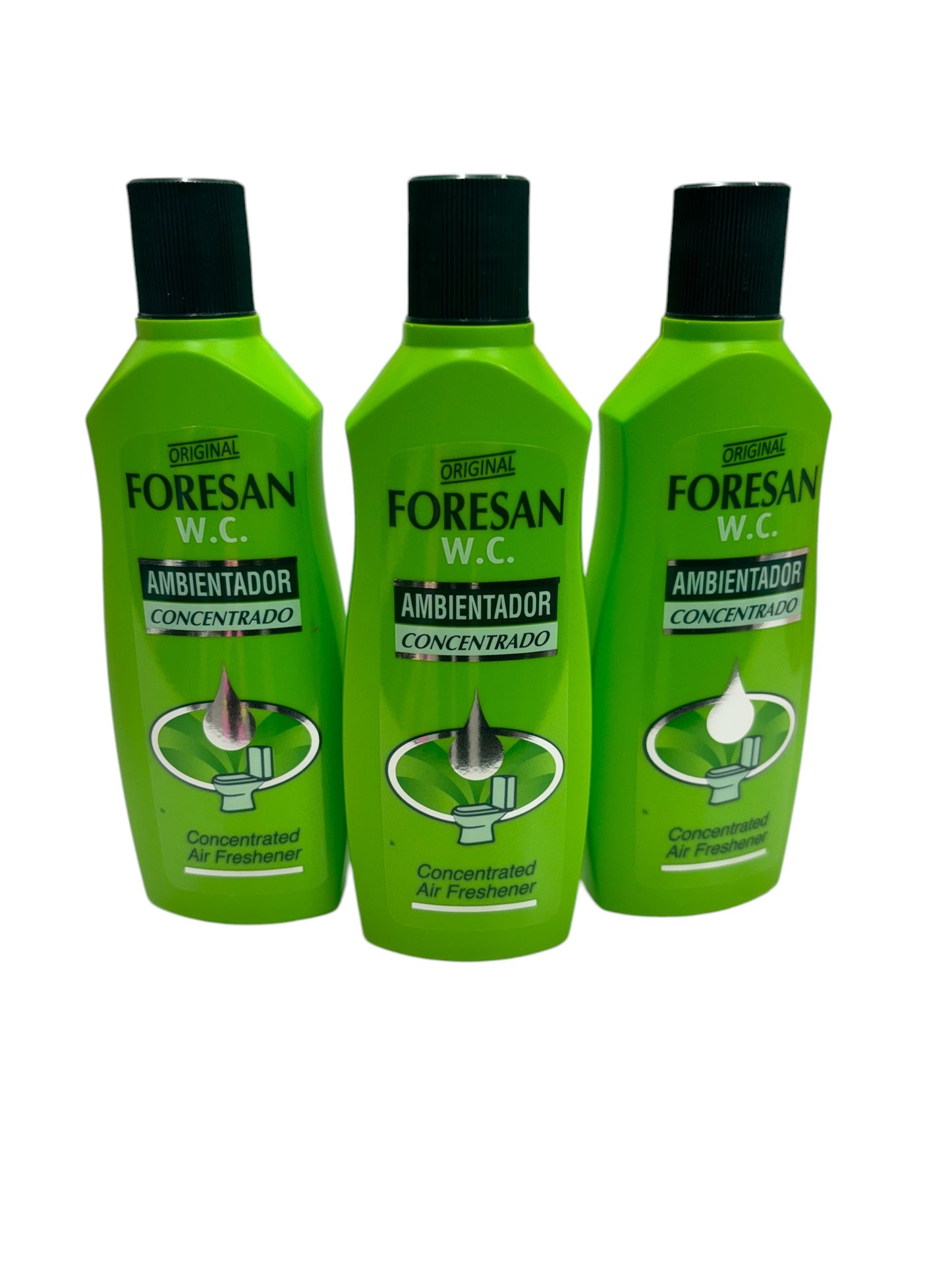 X3 Green Foresan Toilet Drops