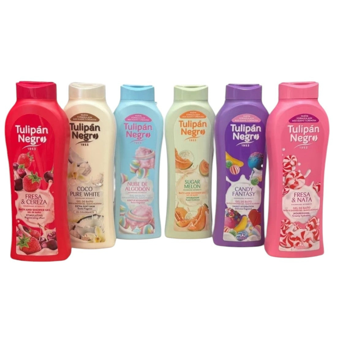 X6 Tulipan Shower Gels / Bubble Bath