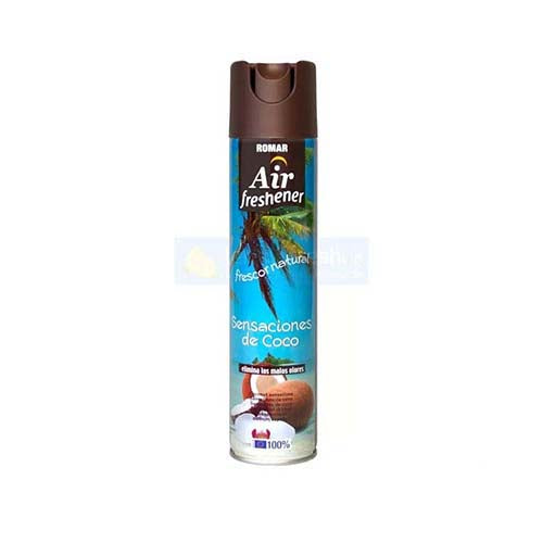 Romar Spray Coconut Sensations Aerosol Room Spray Vertical 300ml