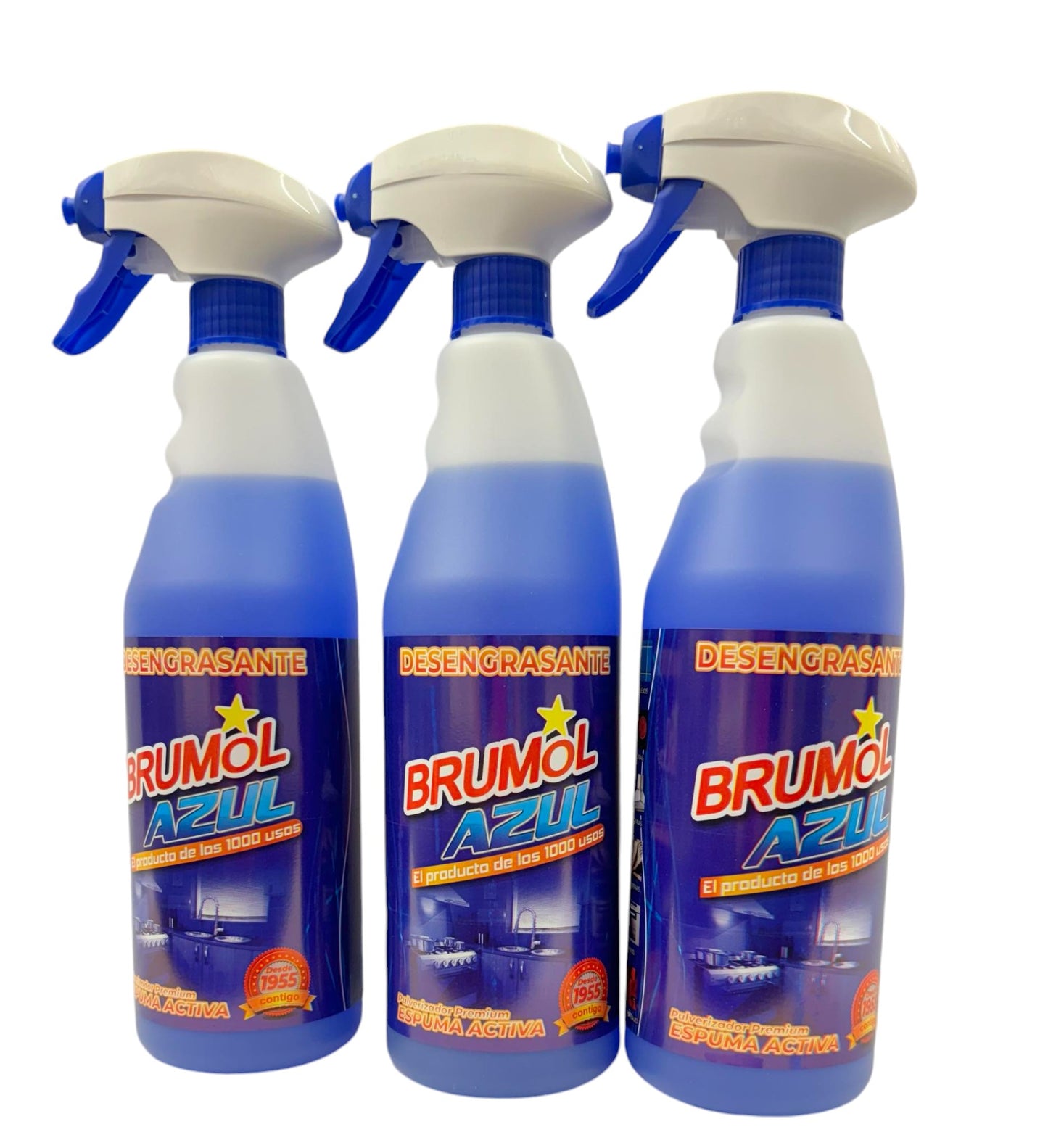 x3 Brumol Azul Degreaser