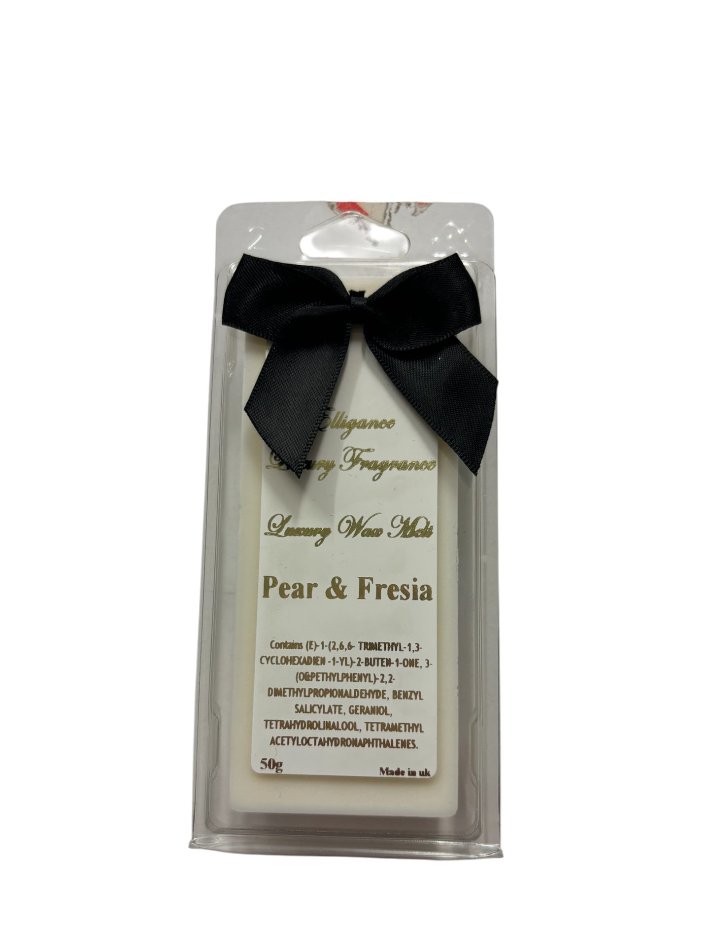 Pear and Fresia Elligance Wax Melt Snap Bars