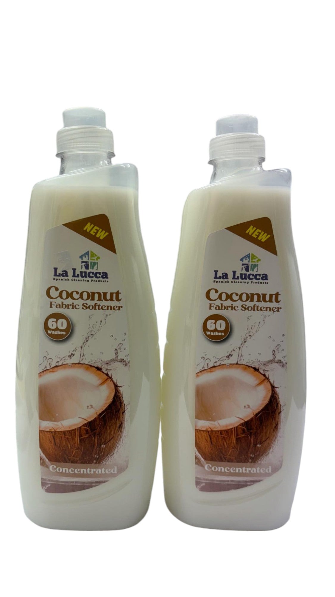 La Lucca Fabric Softeners -  Coconut Scent 60 Washes