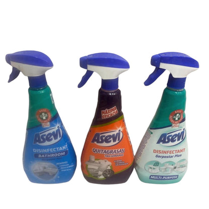 X3 Asevi One Of Each Multipurpose sprays