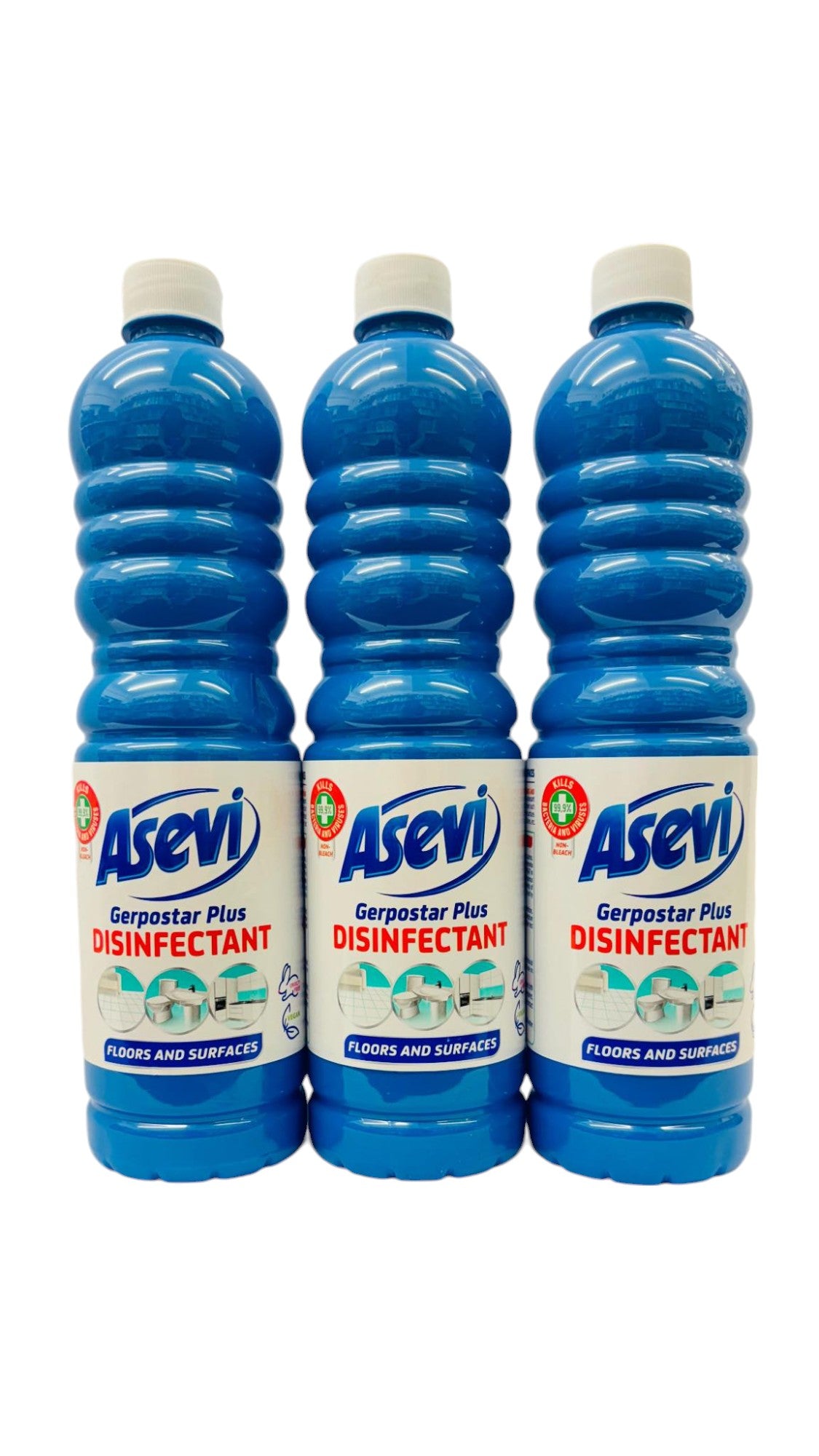 X3 Asevi Disinfectant Floor Cleaners
