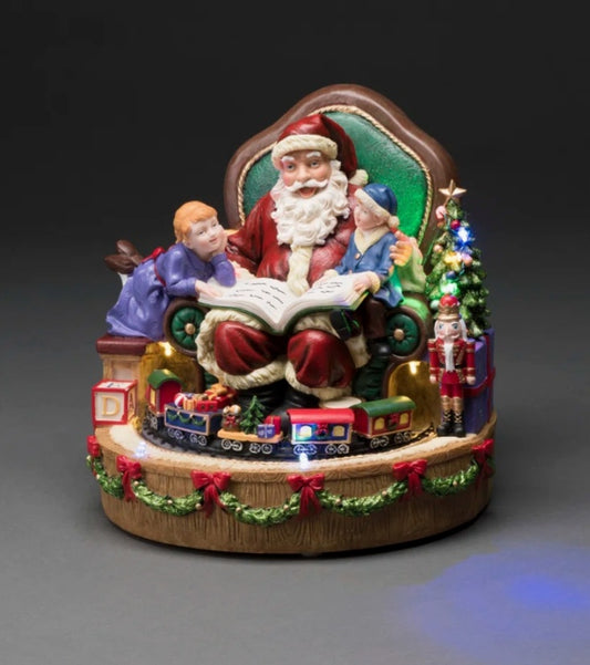 Konstsmide Santa Reading Scene