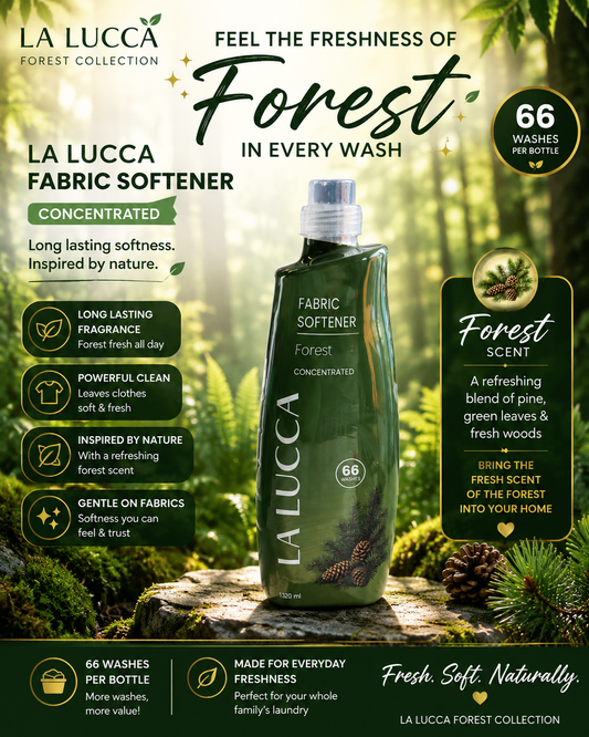 La Lucca Forest Fabric Softener 66 washes