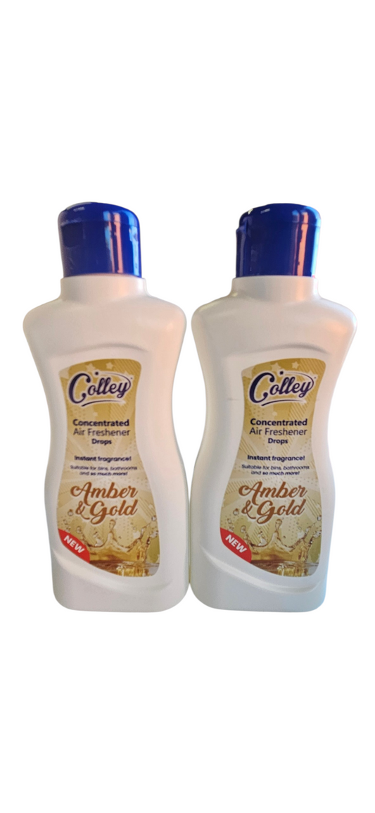 Colley Fragrance Drops Bundle Of 2 Amber & Gold