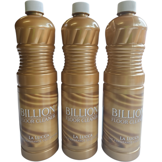 La Lucca Billion Floor Cleaner Bundle x3 Bottles 1Ltr