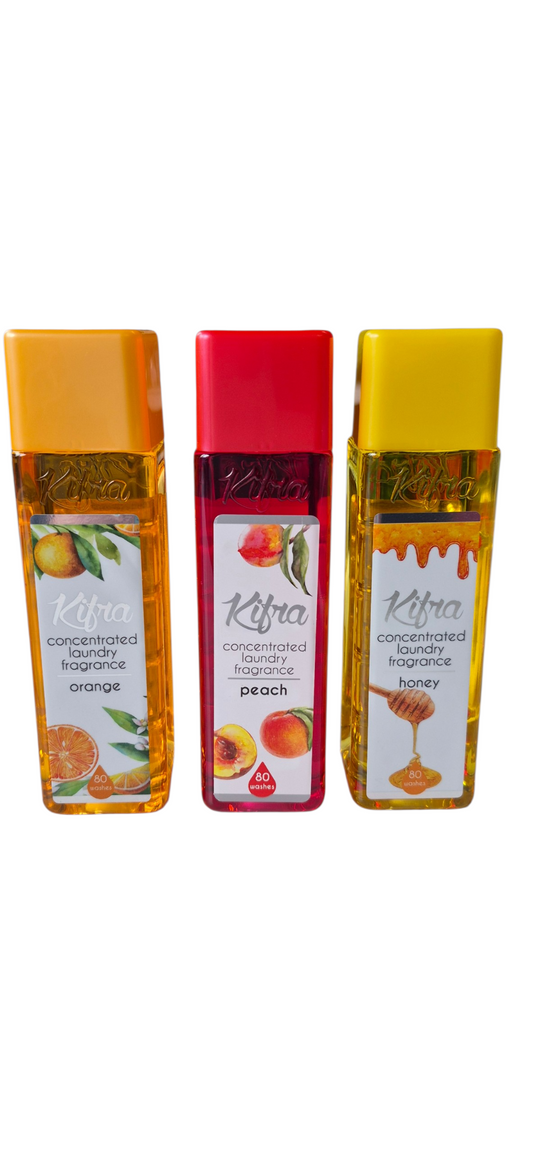 Kifra Fruity Bundle Of 3 - Orange, Peach And Honey Scents