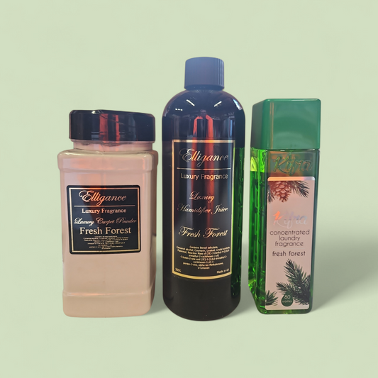 Kifra Washing Scent Booster, Diffuser Juice And Carpet Fresh Trio