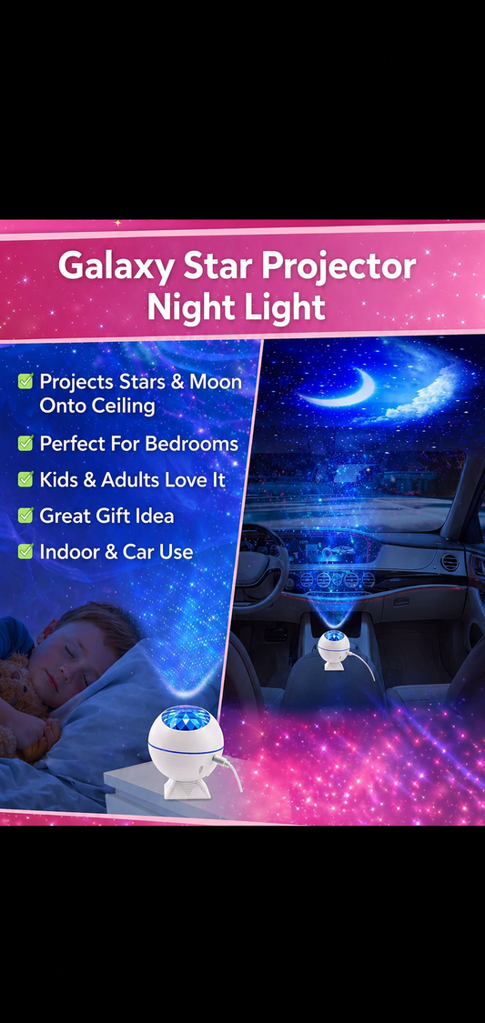 Galaxy Star Projector Light