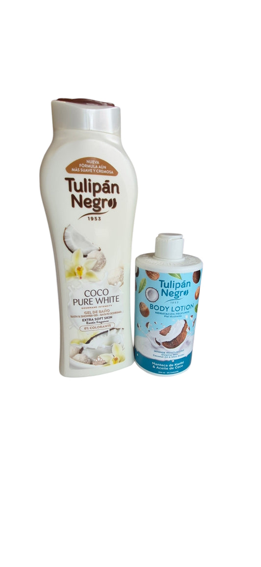The Coconut Bundle Of 2 - Shower Gel And Body Cream
