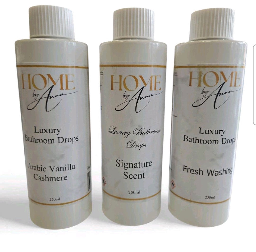 Home By Anna Luxury Bathroom Drops 250ml - Household Scented Perfume Drops