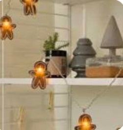 Konstsmide Ginger Boys / Girls On String Indoor Battery Pack