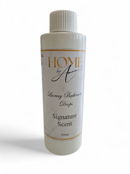Home By Anna Luxury Bathroom Drops 250ml - Arabic Vanilla Cashmere Signature Scent Fresh Washing Fragrances Household Scented Perfume Toilet