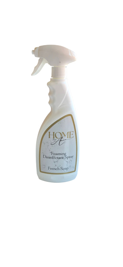 Home By Anna Foaming Disinfectant Spray 750ml - Signature Scent, French Soap Or Athena