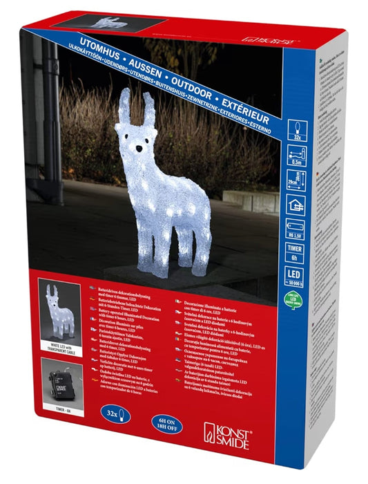 Konstsmide Outdoor Acrylic Reindeer