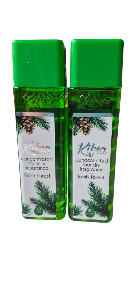 Kifra Concentrated Laundry Fragrance Bundle 2 x Fresh Forest 80 Washes