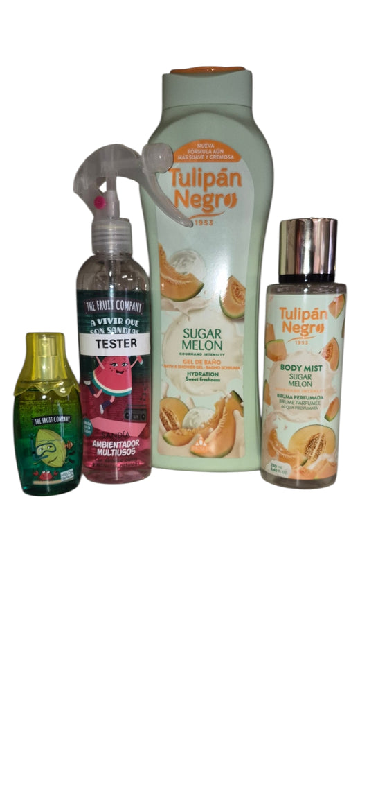 Watermelon Bundle Of 4 - Shower Gel, Body Spray, Room Spray And Perfume