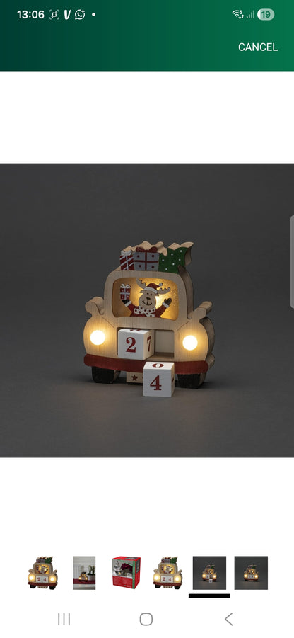 Konstsmide Wooden Advent Calendar