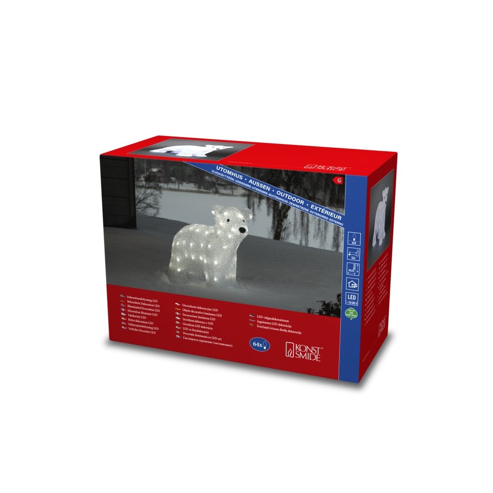 Konstsmide Outdoor Acrylic Bear