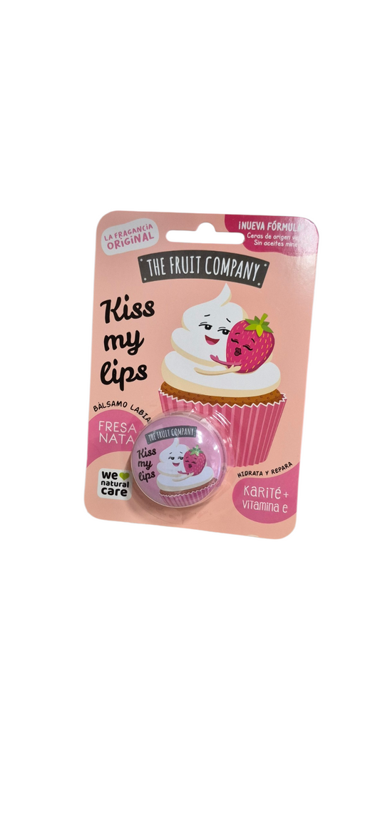 Fruit Company Lip balm Strawberry and Cream