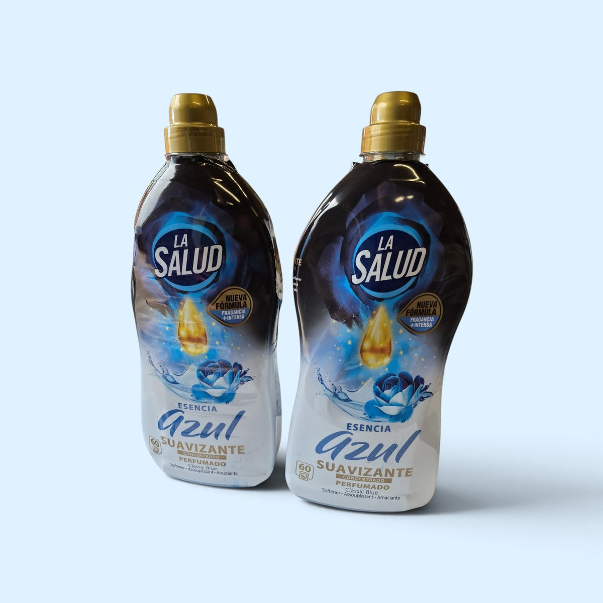 La Salud Esencia Azul Fabric Softener 500ml Bundle Of 2