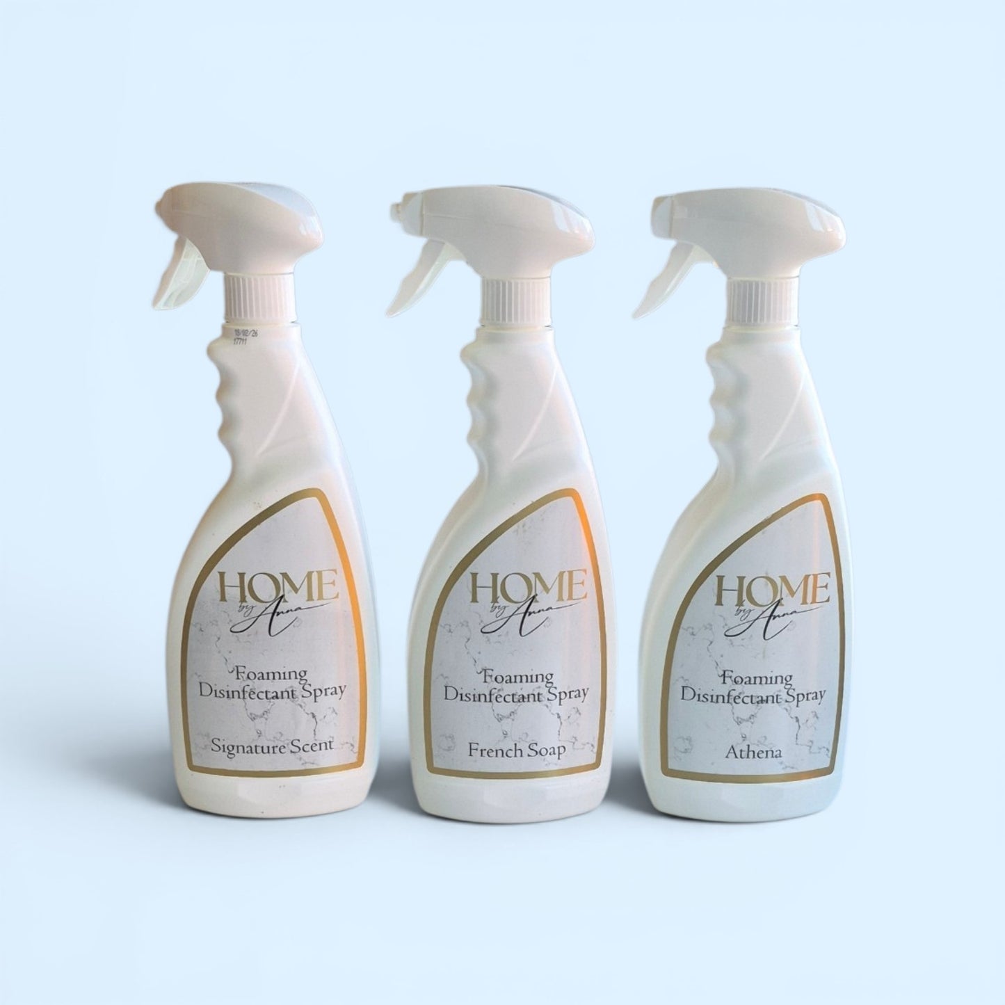 Home By Anna Foaming Disinfectant Spray 750ml - Signature Scent, French Soap Or Athena