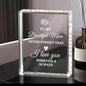 "My Beautiful Mom" Acrylic Freestanding Plaque
