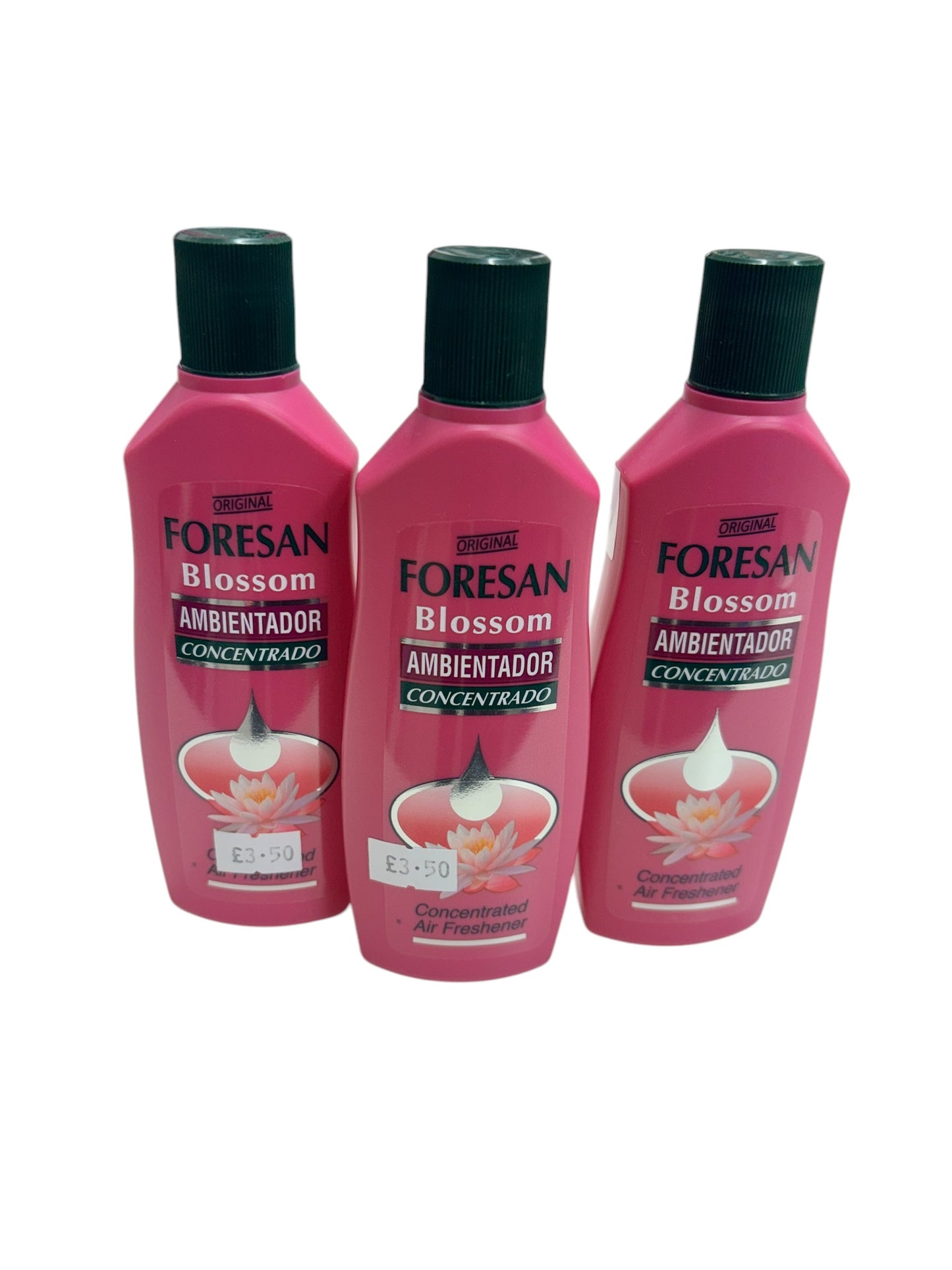 X3 Pink Foresan Toilet Drops